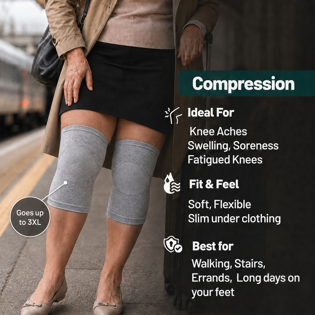 Seruno™ Bamboo Compression Sleeves