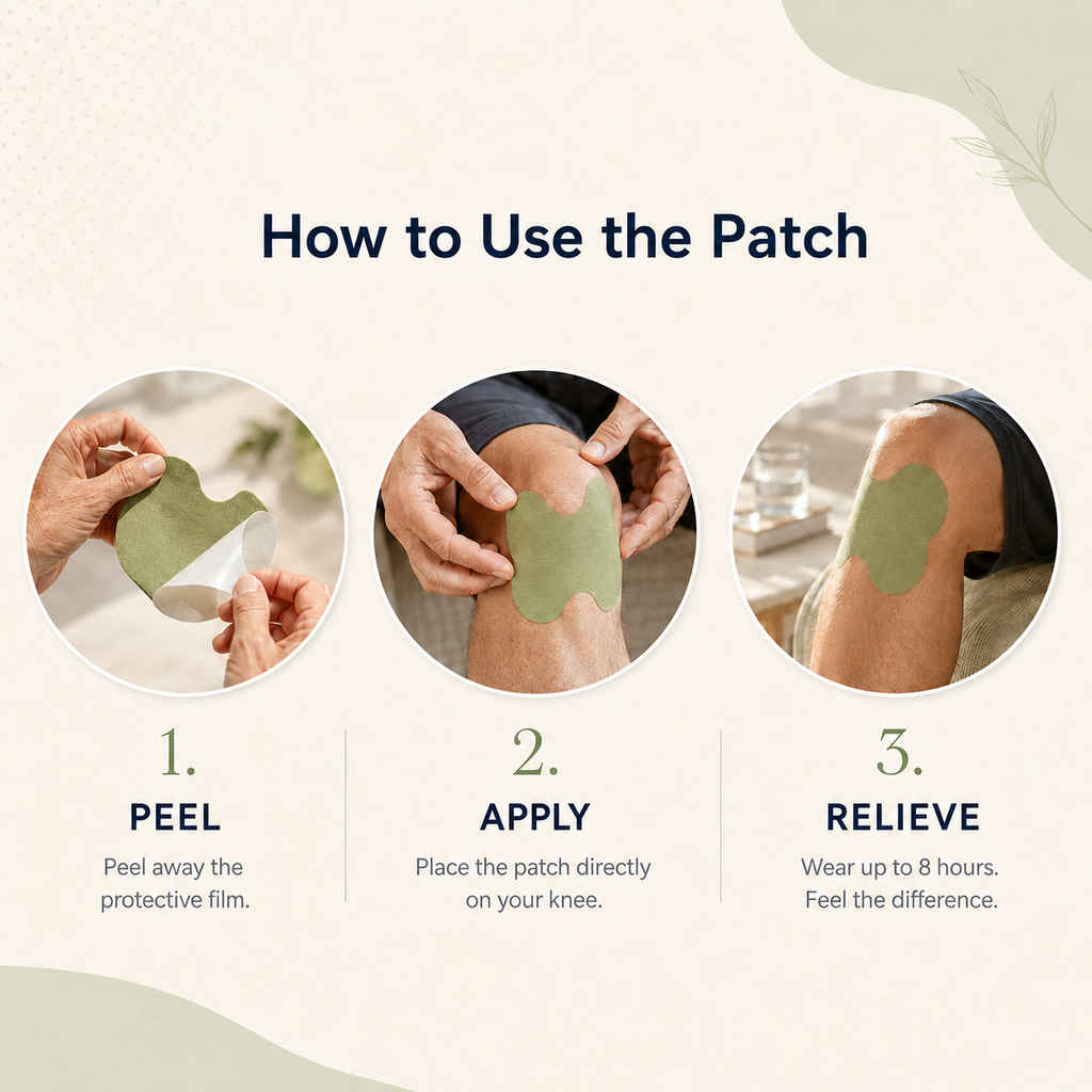 Herbal Knee Relief Patch (20 pcs)