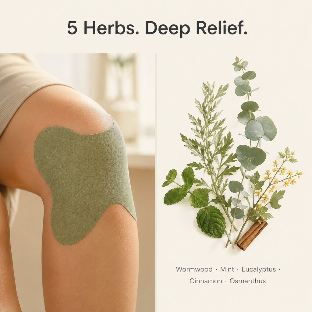 Herbal Knee Relief Patch (20 pcs)
