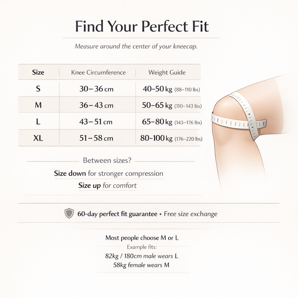 Bamboo Compression Knee Sleeve