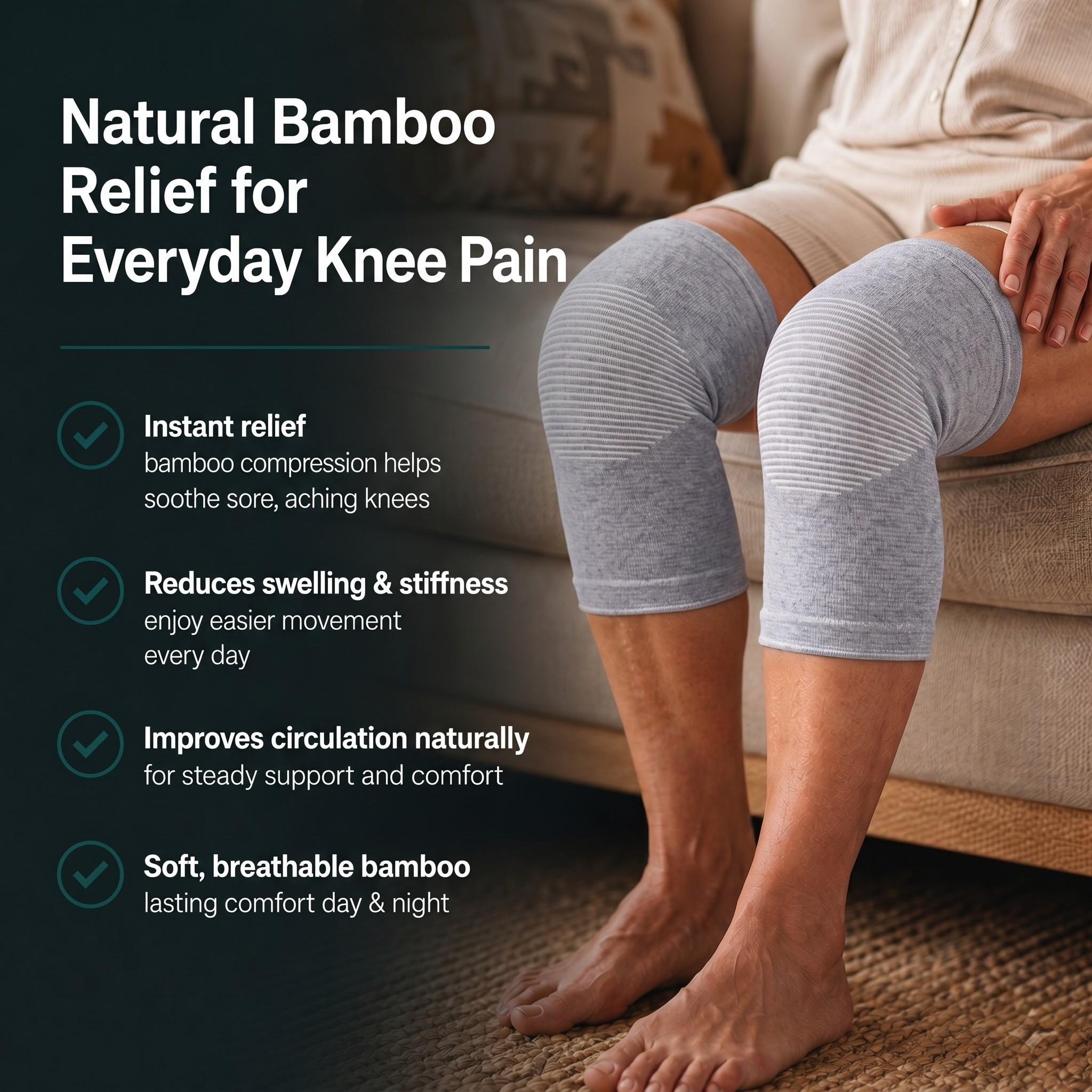 Seruno™ Bamboo Compression Sleeves