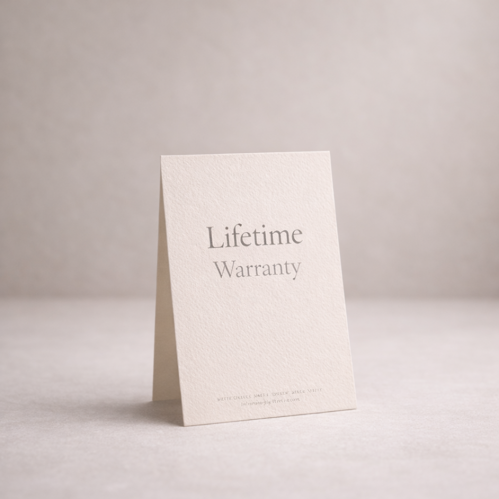 Lifetime Warranty Plan