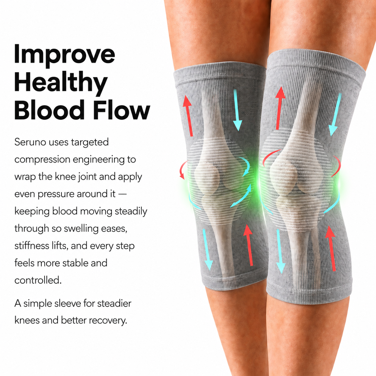 Seruno™ Bamboo Compression Sleeves